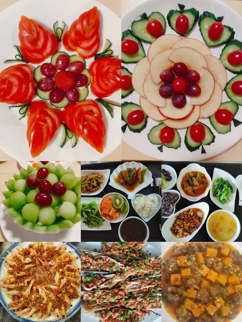 精美摆盘月子餐